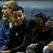 Michigan sophomore Trey Burke laughs with teammates on Tuesday, April 9. AnnArbor.com I Daniel Brenner